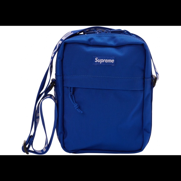 Supreme SS18 Shoulder Bag - Blue - Picture 4 of 4